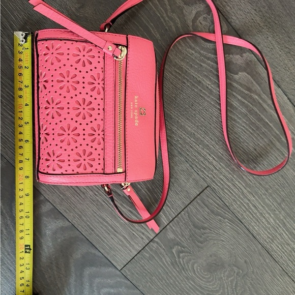 kate spade Handbags - Kate Spade Vibrant Pink Floral Crossbody Bag
